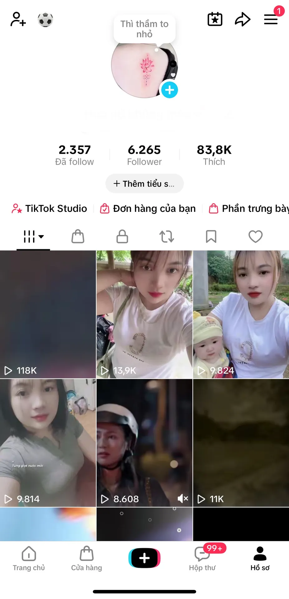 Cá Nhân Nữ 1