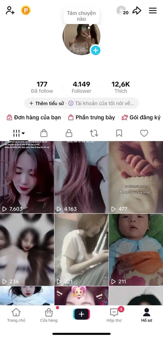 Kênh Cá Nhân Nữ Cấm Shop  1