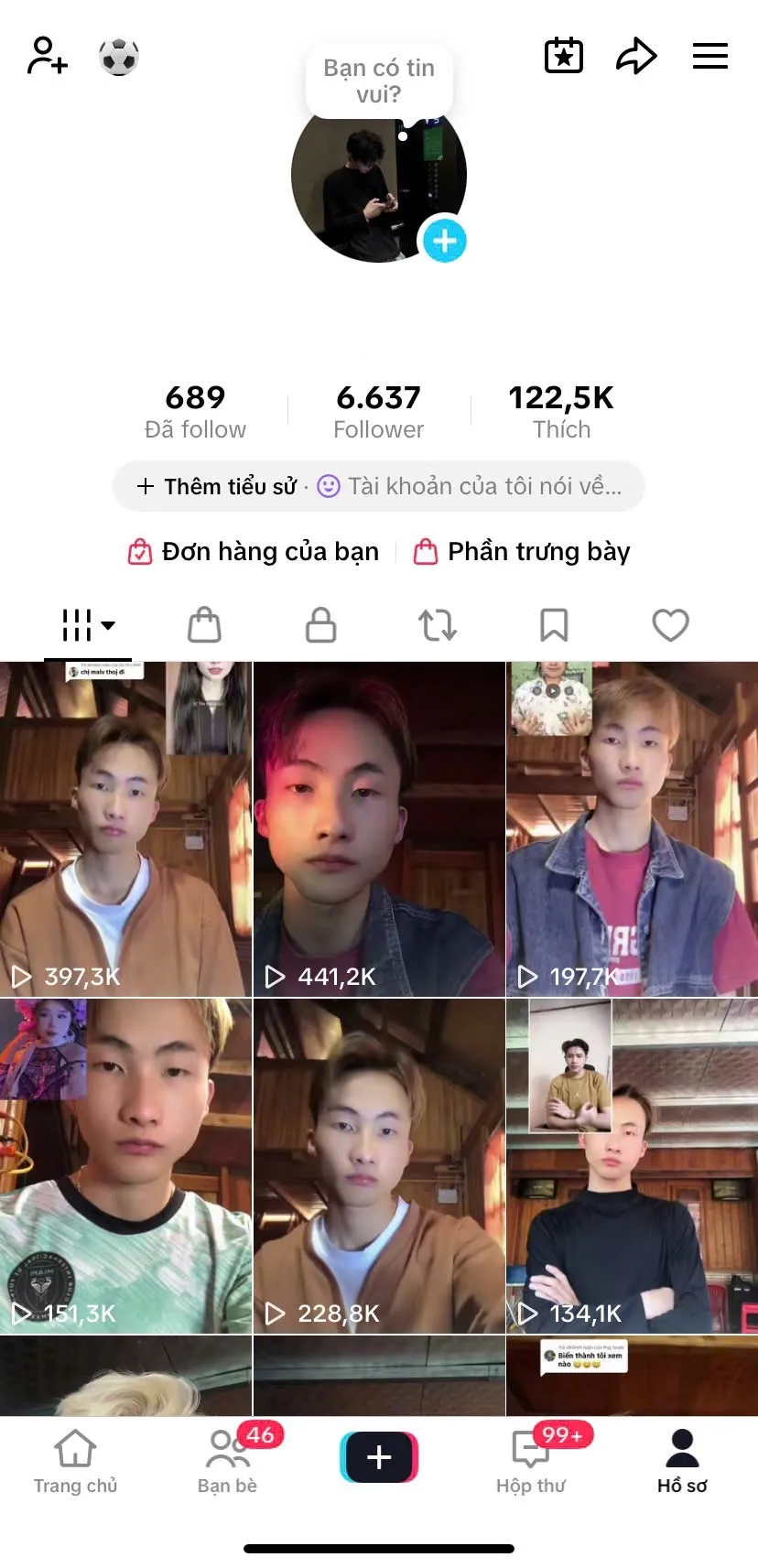 Chủ Đề Cá Nhân Nam 1